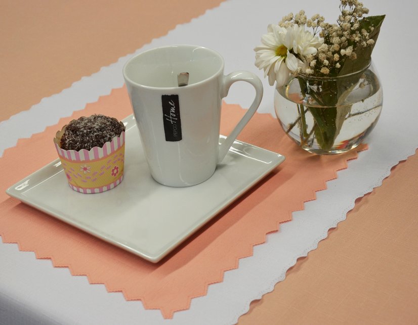 Teflonový ubrus 366 meruňková STANDARD