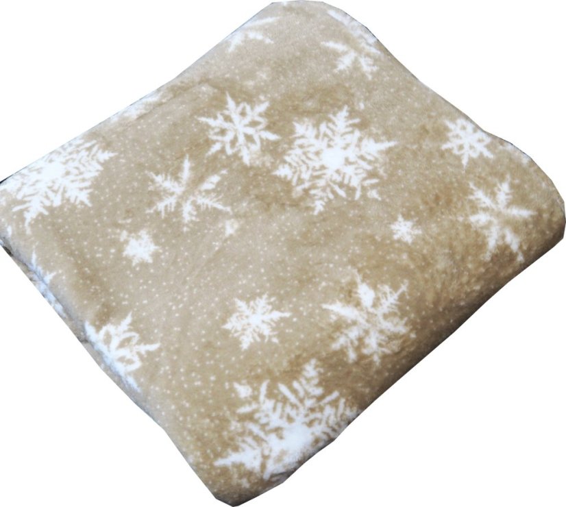 Vánoční deka Sněhová vločka