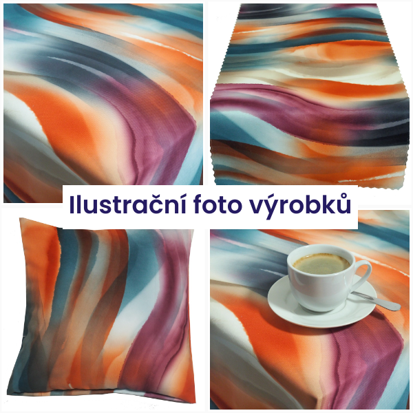 Dekorační látka SOFT 02003-1026 - Vyber šití: bez obšití, Šíře materiálu ↔ (cm): 150