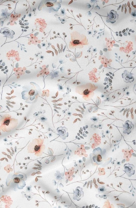 Povlečení bavlněný satén Erna - Rozměr povlečení: 140x200+70x90