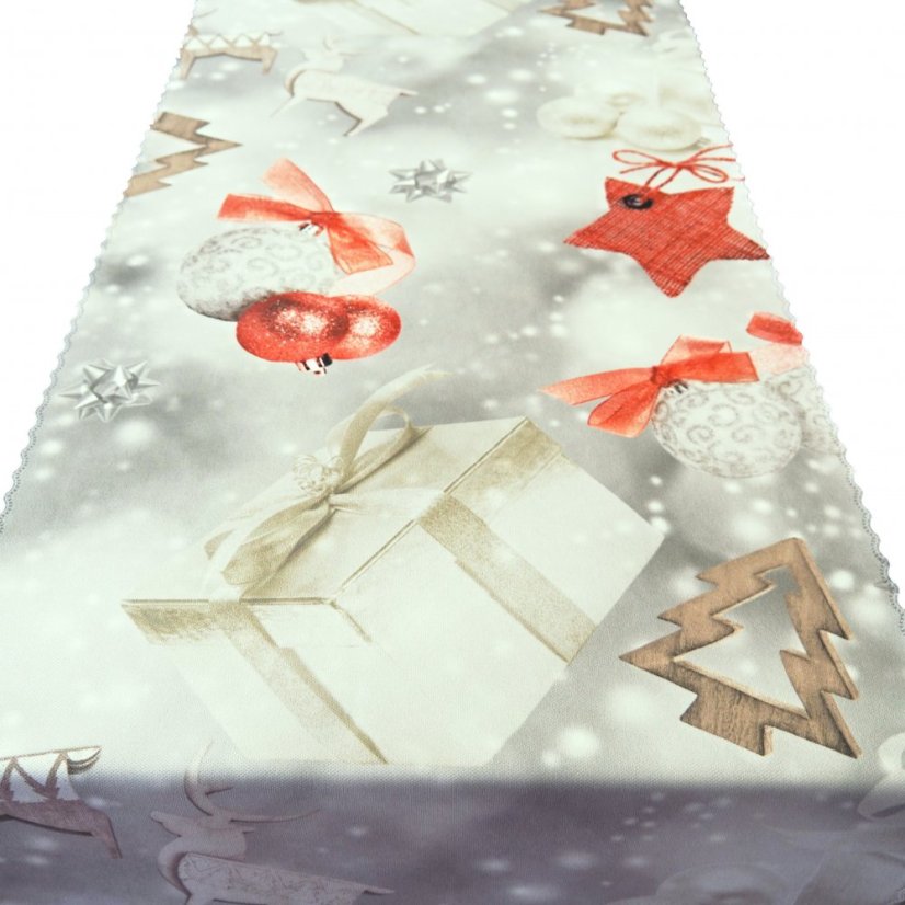 Vánoční ubrusy a běhouny SOFT - Vyber rozměr: 40x120