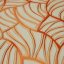 Ubrusová šála v metráži - oranžová - Šíře materiálu (cm): 38, Vyberte okraje: pouze střih