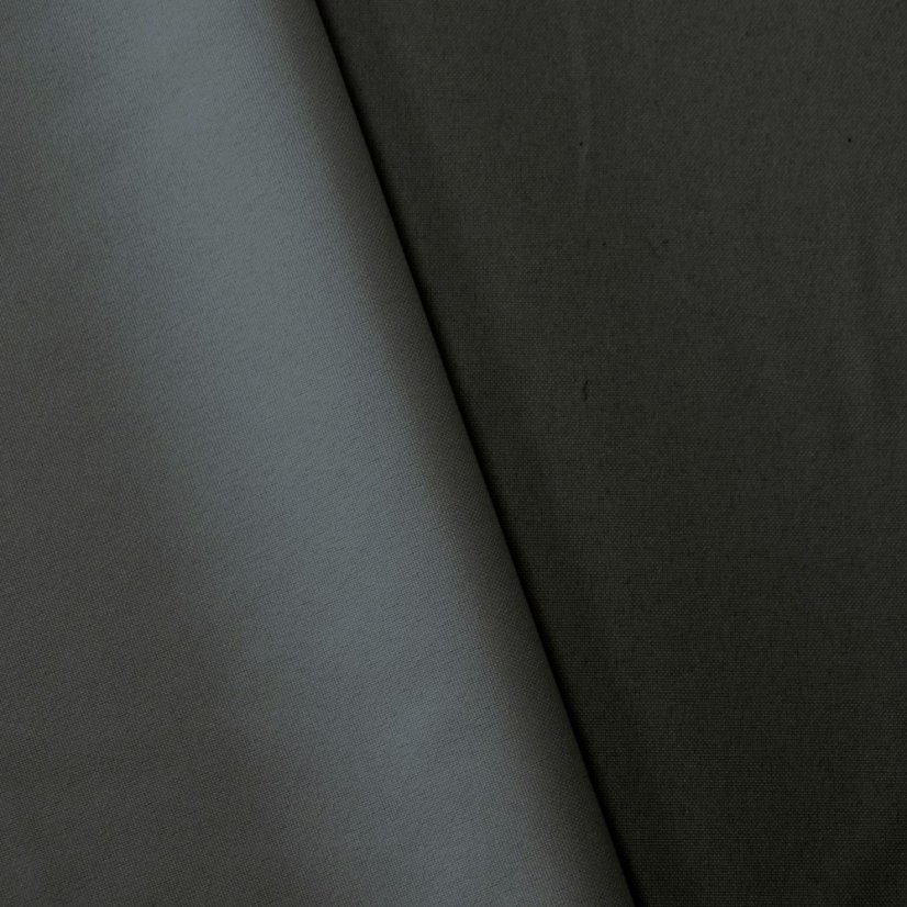 Dekoračná látka Rongo - tm. šedá - Šírka materiálu ↔ (cm): 150, Vyber šitie: bez obšití