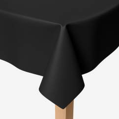 PVC obrus - Čierny