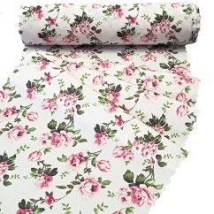 Ubrusová šála v metráži Viola - růžová