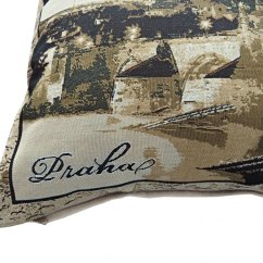 Gobelínový povlak na polštářek – Pražský hrad