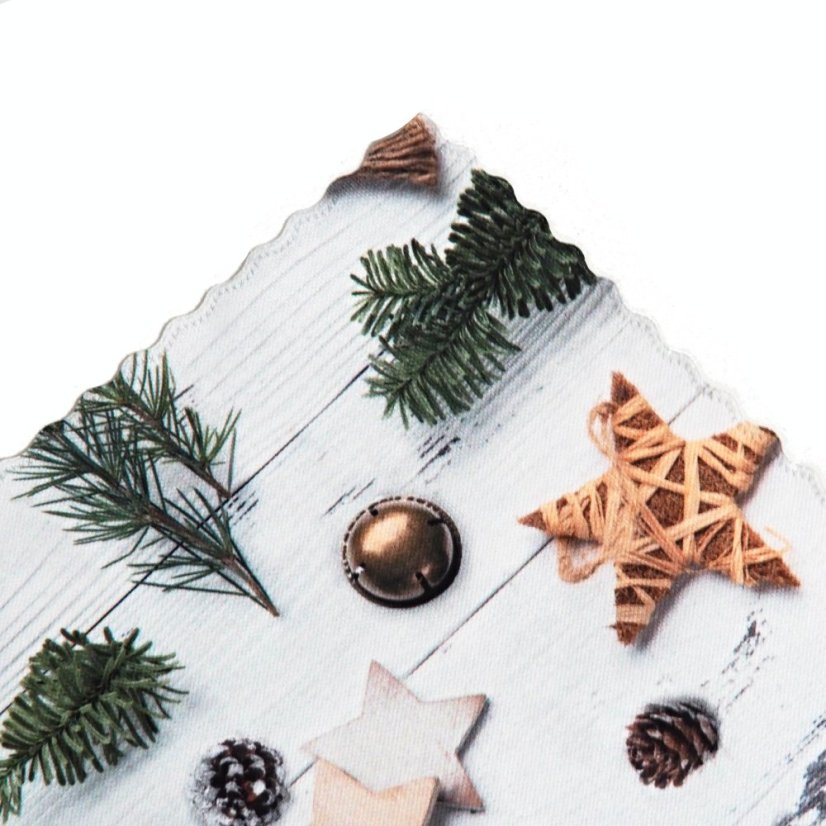 Vánoční ubrusy a běhouny SOFT