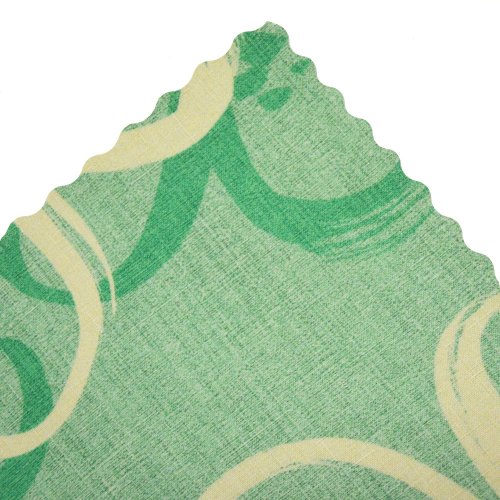 Teflonový ubrus tisk Loren zelená - Rozměr ubrusu: 50x100