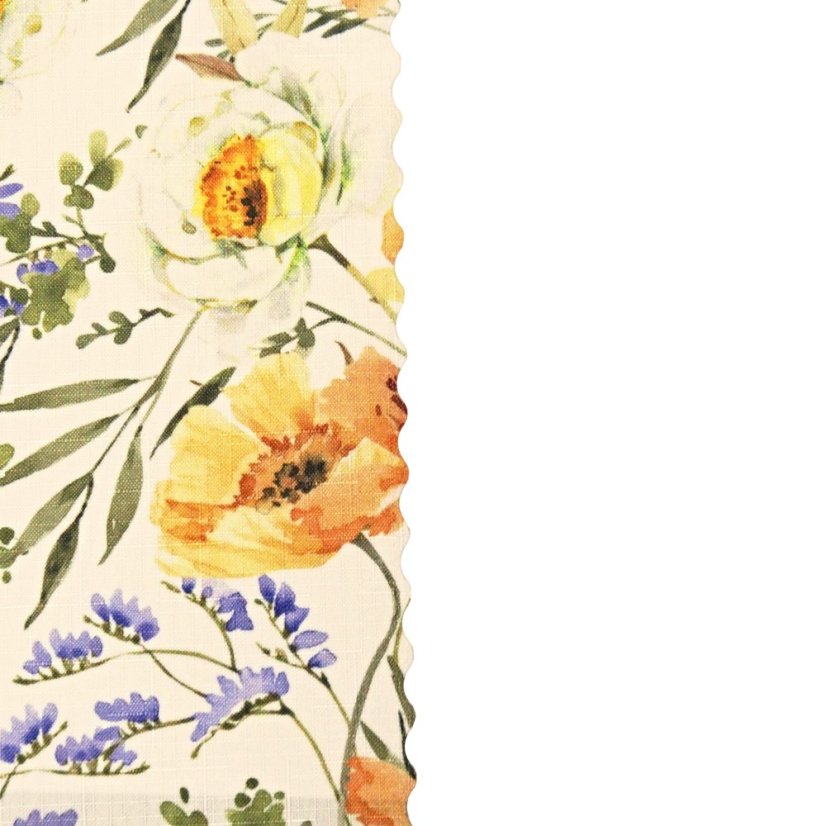 Obrusový šál v metráži Marlen - Šírka materiálu ↔ (cm): 38, Vyber okraje: pouze střih