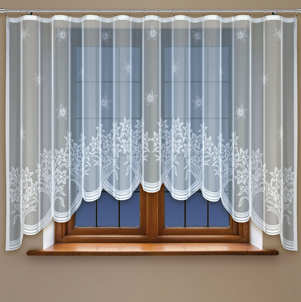 Kusová záclona Amada - Vyber rozmer záclony ↕VxŠ ↔ (cm): 160x300