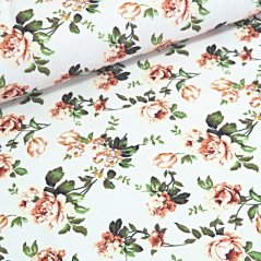 Teflonová látka Viola - oranžová