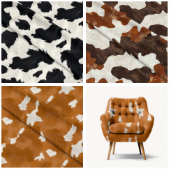 Role dekorační látky Country