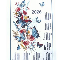 Utierka kalendár 2026 - Motýliky