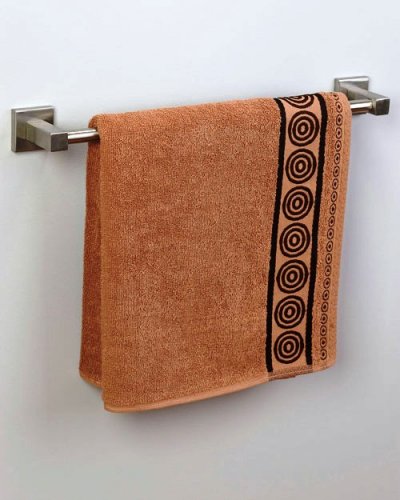 Ručník, osuška Rondo hnědý - Rozměr ručníku: 70x140