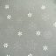 Vánoční látka na ubrusy - Sněhová vločka - šedá - Šíře materiálu (cm): 160