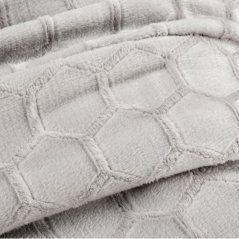 Mikroflanelová deka Zoja 2 - šedá