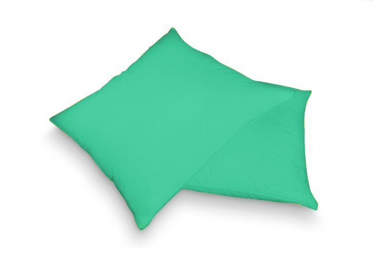 Povlak na polštářek - 16 světle zelená jersey - Rozměr polštářku: 40x40