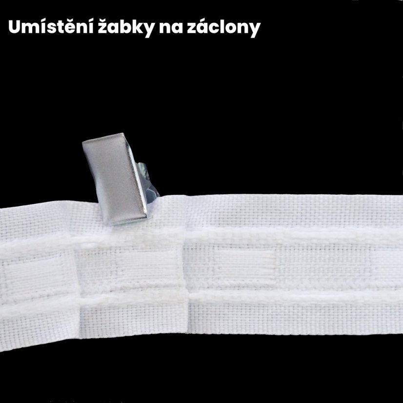 Řasící stuha tužková F1