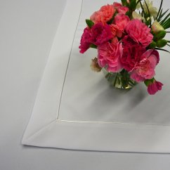 Ubrus Gastro Klasik Aurora s lemem - bílý