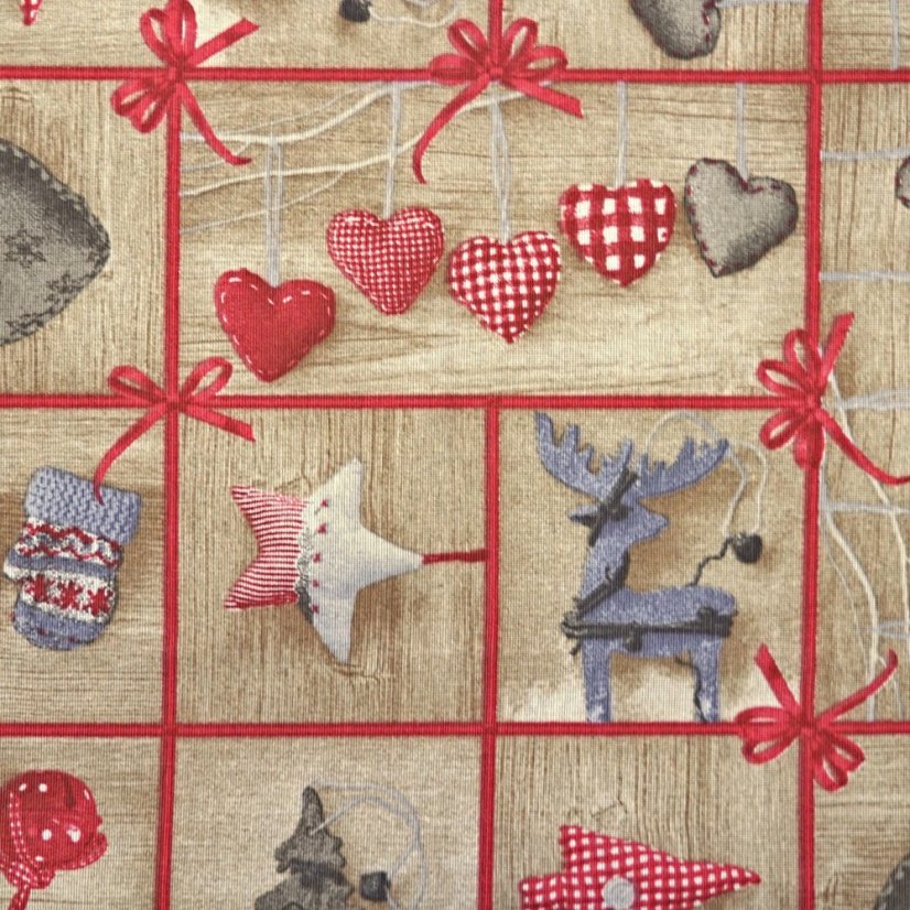 Vánoční ubrusy, prostírky Rakani - Vyber rozměr: 40x120