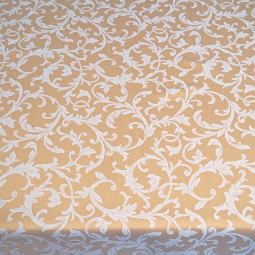 Teflonový ubrus Paris zlatý - Vyber rozměr: 75x75