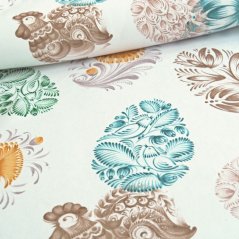 Velikonoční dekorační látka SOFT 410007-103
