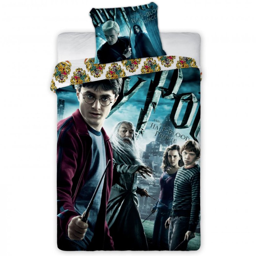 Povlečení hladká bavlna - Harry Potter - Rozměr povlečení: 140x200+70x90