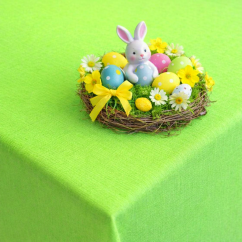 Teflonový ubrus 3187 jarní zelená STANDARD