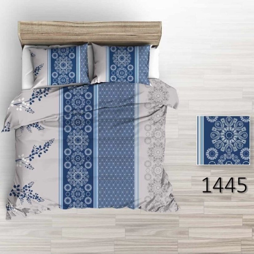 Povlečení krep Folkra - Rozměr povlečení: 140x200+70x90