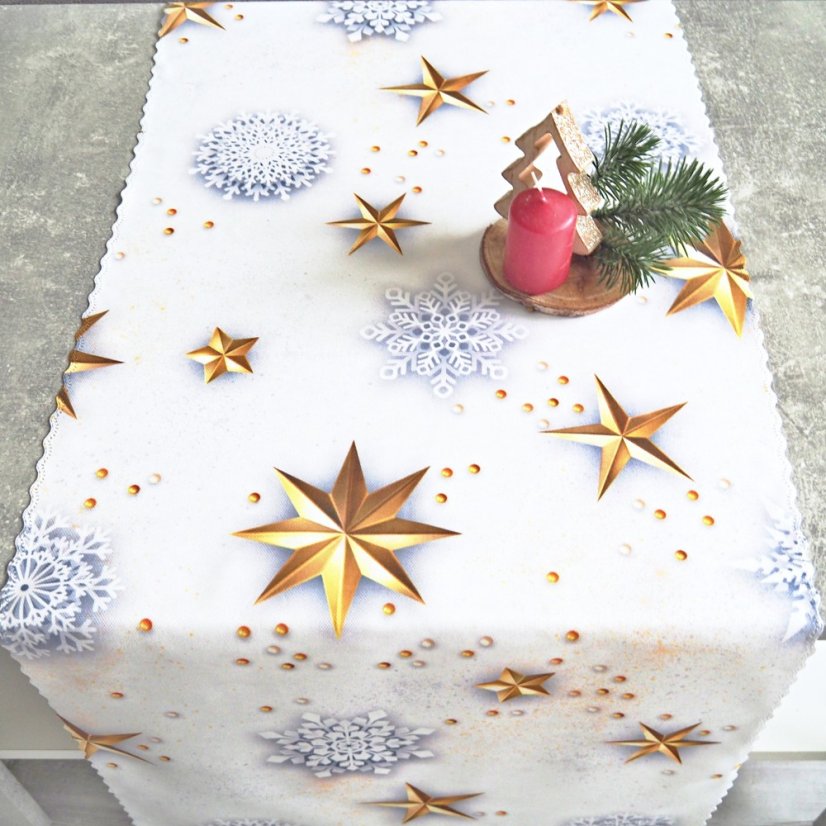 Vánoční ubrusy a běhouny SOFT - Vyber rozměr: 40x120