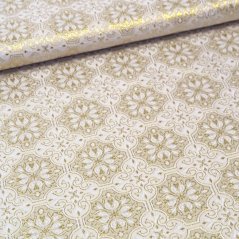 Látka na ubrusy Církevní vzor