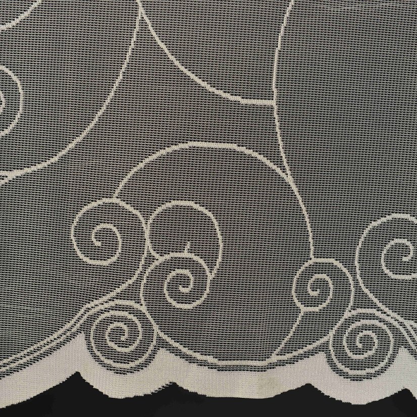 Kusová záclona Loretina - Vyber rozměr záclony  ↕VxŠ ↔ (cm): 150x300