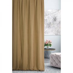 Dekorační látka Adéla - oříšková - 295 cm