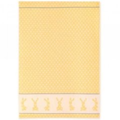 Velikonoční utěrka Zajda - žlutá