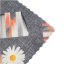 Teflonový ubrus tisk Madea - šedá - Rozměr ubrusu: 75x75