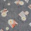 Teflonový ubrus tisk Madea - šedá - Rozměr ubrusu: 75x75