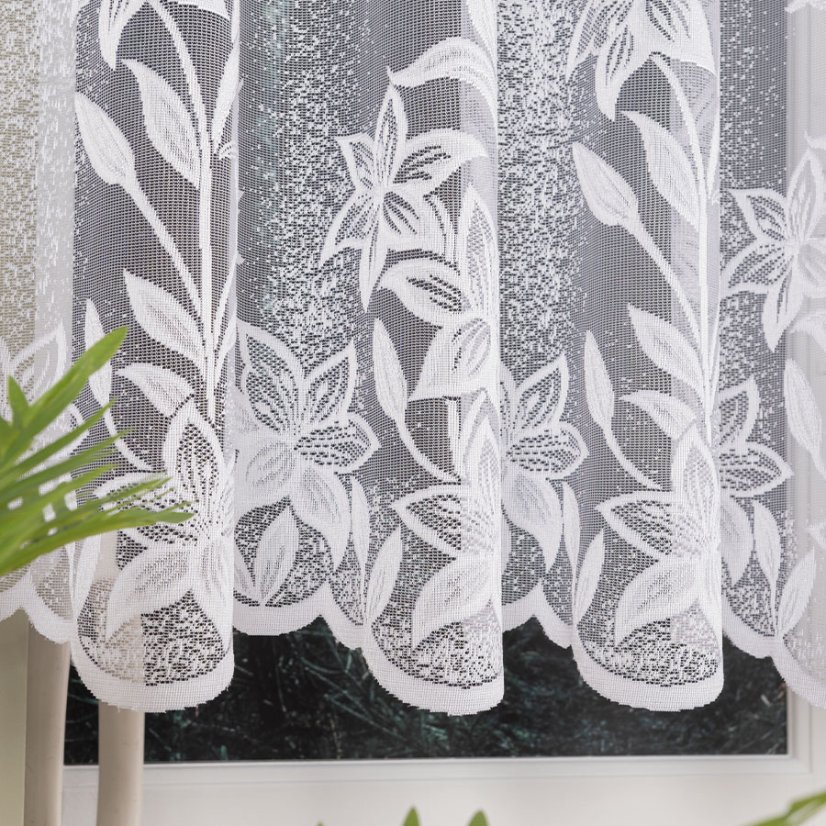 Záclona Vilma - Vyber výšku ↕ (cm): 150, Vyber šití: bez obšití