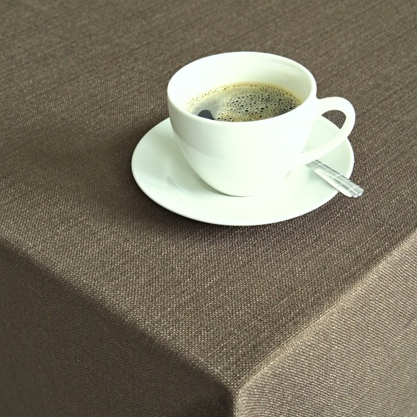 Teflónový obrus Gastro Prima – hnedý - Vyber rozmer: 75x75