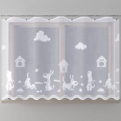 Dětská kusová záclona Hafík