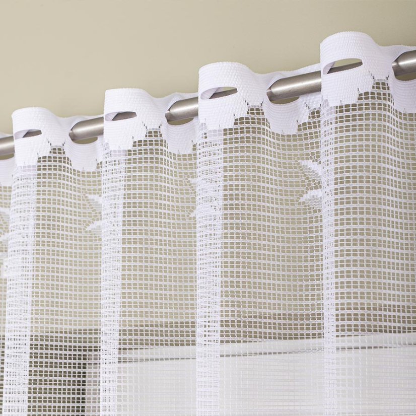 Kusová záclona Sára - Vyber rozměr záclony  ↕VxŠ ↔ (cm): 140x250