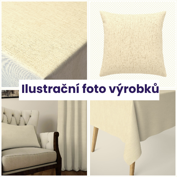 Povlak na polštářek LINO Natur - Rozměr polštářku: 40x40