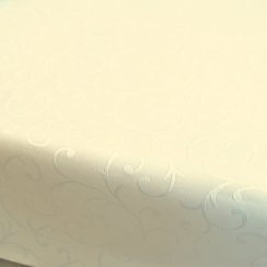 Teflonová žakárová látka na ubrusy vzor 931 krémová