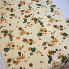 Vánoční ubrusy Slaměnky - zelené