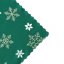 Vianočné obrusy - Snehová vločka - zelené - Rozměr ubrusu: 30x30