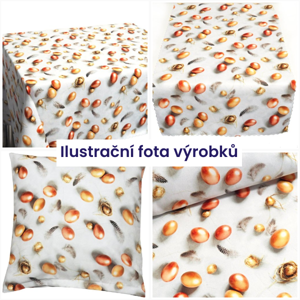 Velikonoční ubrusy a běhouny SOFT
