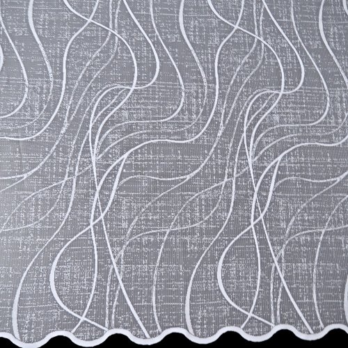 Záclona Norika - Vyber výšku (cm): 150, Vyberte šití: bez obšití