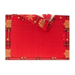 Vánoční zástěra – Zlaté vločky