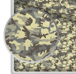 Hladká bavlna – Maskáč - pískový