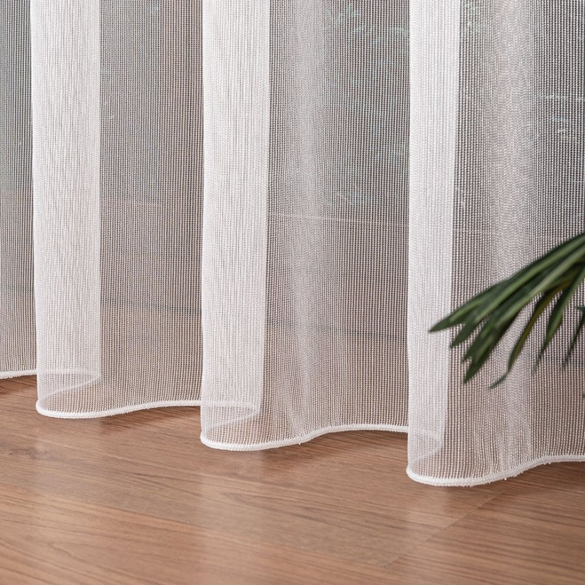 Kusová záclona Miranda s olůvkem - Vyber rozměr záclony  ↕VxŠ ↔ (cm): 140x250