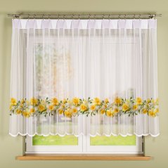 Kusová záclona Narcisy